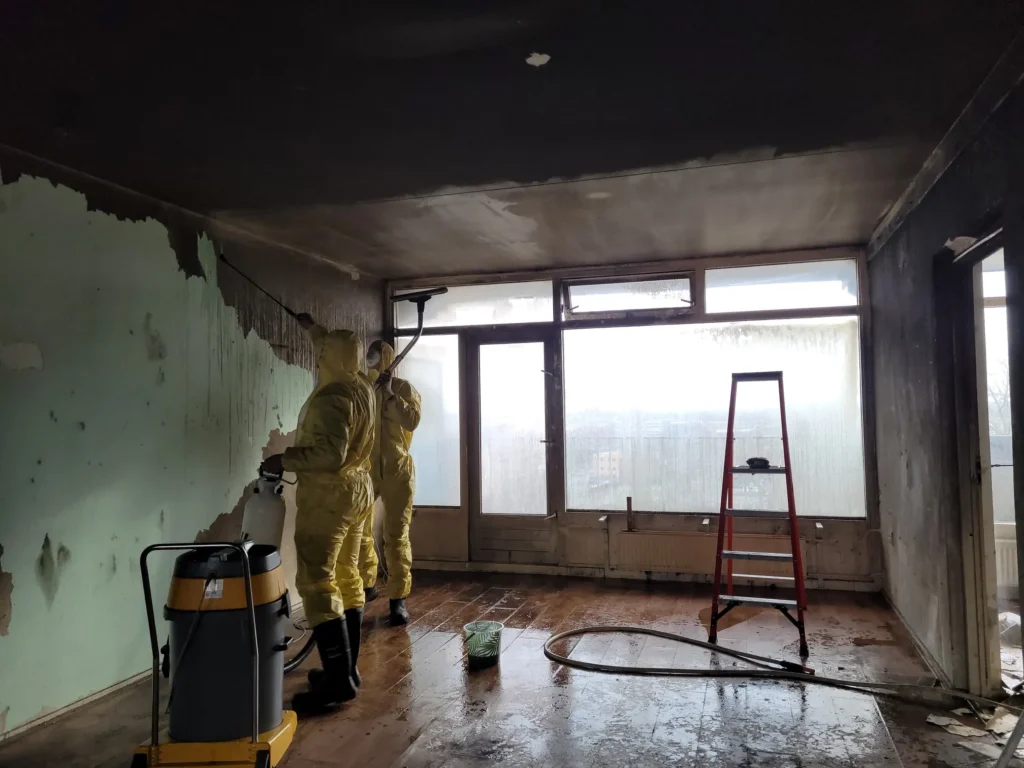 Roetschade na brand